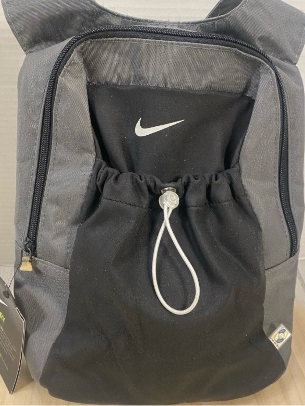 Nike Training Mini Backpack Black & Gray 9.5” NWT